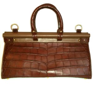 Beau Satchelle private label Dr Bag II in brown October 2017